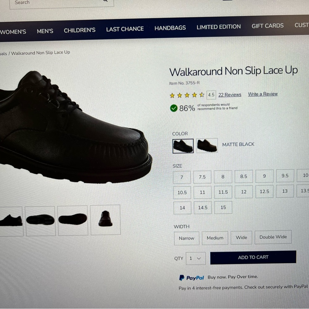 Men’s SAS brown leather shoes - Picture 5 of 5